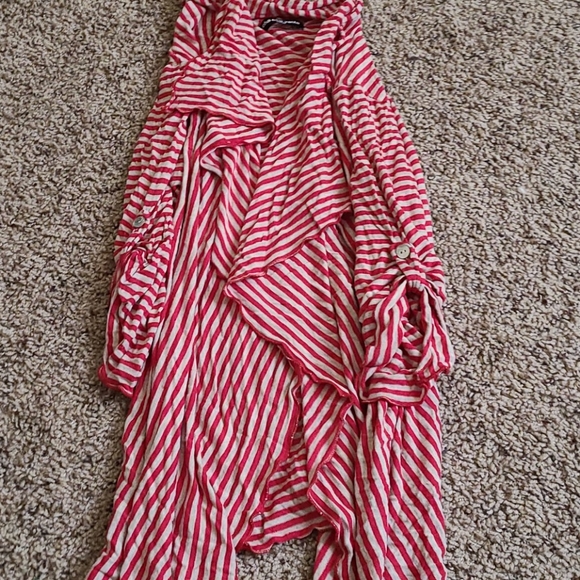 cha cha vente Sweaters - Like new candy cane cardigan